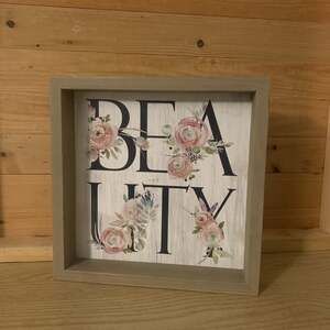 Home is Where You Are Sentiment Shadow Box